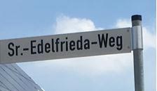 Sr.-Edelfrieda-Weg in Hügelshart.
